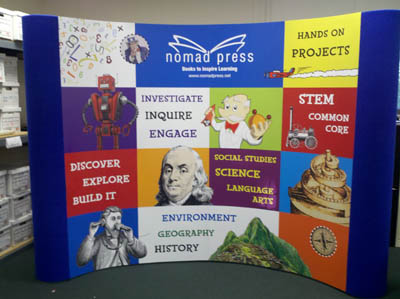 trade show booth replacement panels